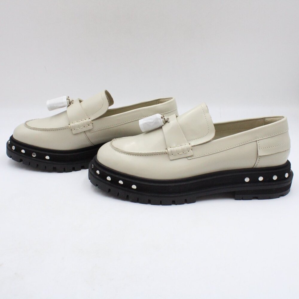 Free People Teagan Tassel Loafers in Antique Ivory US Women's Size 11 - Picture 3 of 15